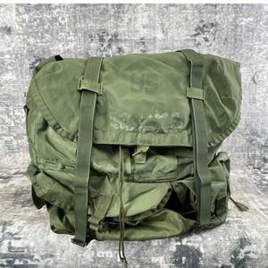 USGI Large Field Pack Combat LC-1 OD Green Military Rucksack Alice Pack